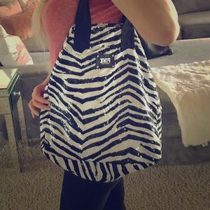 Sequin Victoria secret PINK carry all bag